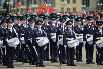 Ставрополь.   Участники военного парада , посвященного 71-й годовщине Победы в Великой Отечественной войне.