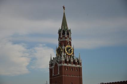 Москва. Кремль, Спасская башня.