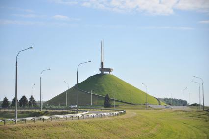 Белоруссия.  Минск. Курган Славы.