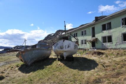 Мурманская область. Поселок Териберка.