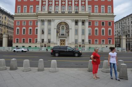 Москва.  Здание Мэрии Москвы.