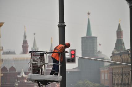 Москва. Тверская улица после реконструкции.