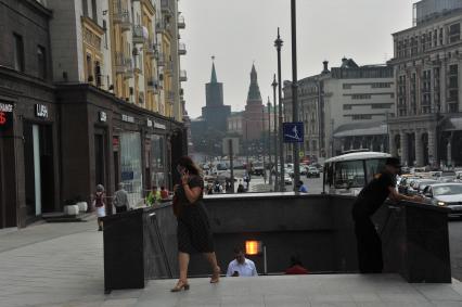 Москва. Тверская улица после реконструкции.