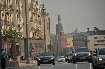 Москва. Тверская улица после реконструкции.