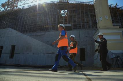 Екатеринбург. Реконструкция центрального стадиона к чемпионату мира по футболу 2018 года