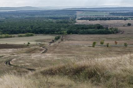 Самара.   Пейзаж в самарской области.