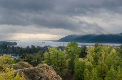 Самара.  Пейзаж в самарской области.