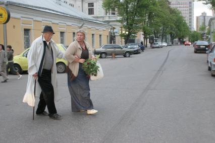 Диск 177. писатель Сергей Михалков с супругой Юлией Субботиной