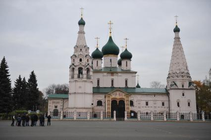 Ярославль. Церковь Ильи Пророка на Советской площади.