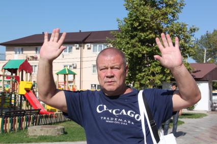 Диск123. Краснодарский край. Кинофестиваль КИНОШОК. 18.09.2011. На снимке: актер Сергей Селин