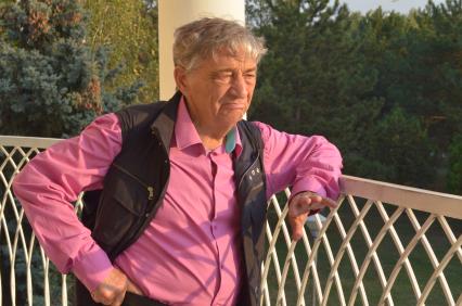 Диск123. Краснодарский край. Кинофестиваль КИНОШОК. Особняк Эдуарда Успенского. Анапа. Эдуард Успенский. 17.09.2012. На снимке: писатель Эдуард Успенский