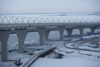 Санкт-Петербург. Открытие движения по центральному участку Западного скоростного диаметра (ЗСД).