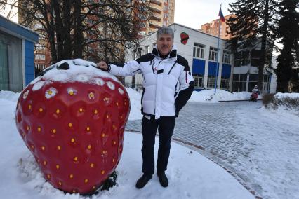 Московская область.  Директор `Совхоза имени Ленина` Павел Грудинин .