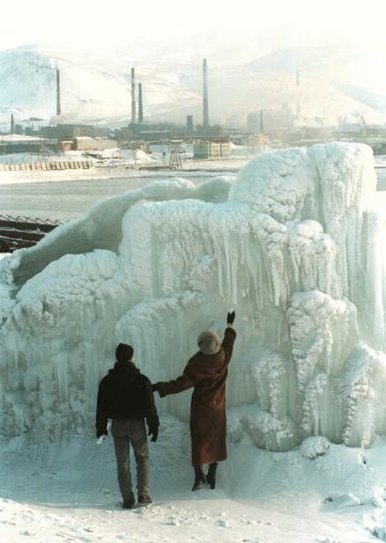 Норильск. Виды города.