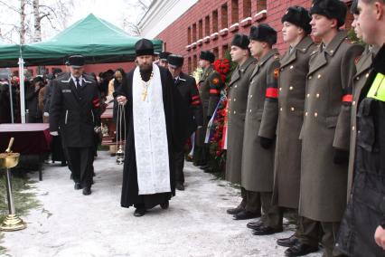 Диск206. Дом Кино. Прощание с актером Вячеславом Тихоновым. 2009. На снимке: