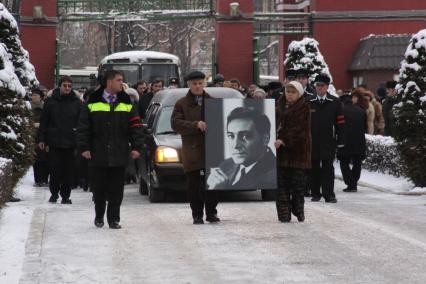 Диск206. Дом Кино. Прощание с актером Вячеславом Тихоновым. 2009. На снимке: