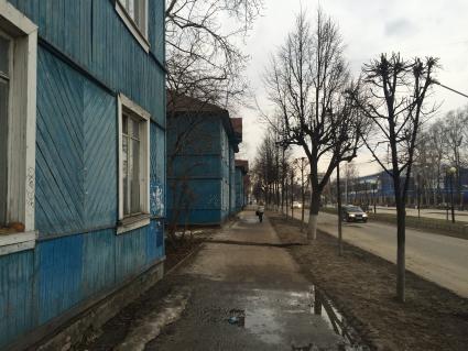 Марий Эл, Йошкар-Ола. Городская улица.