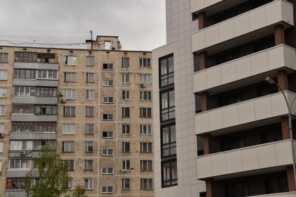 Москва. Жилые  дома в районе  Бескудниково.