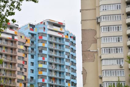 Москва. Жилые  дома в районе  Бескудниково.