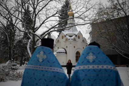 Нижний Новгород. Спасская часовня на территории кремля.