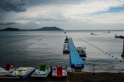 Крым, Новый Свет. Вид на Черное море.