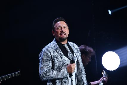 Москва. Певец Стас Михайлов на VIII церемонии вручения премии Fashion People Awards-2017 в Vegas City Hall.