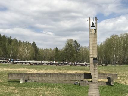 Белоруссия. Мемориальный комплекс `Хатынь`.