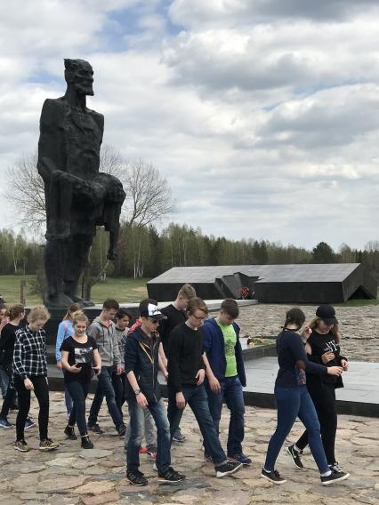 Белоруссия. Мемориальный комплекс `Хатынь`.