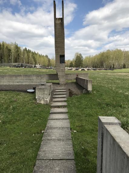 Белоруссия. Мемориальный комплекс `Хатынь`.