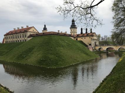 Белоруссия.  Несвиж. Несвижский замок.