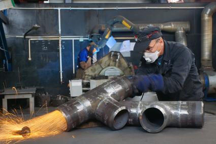 Екатеринбург. Завод по производству деталей для нефтегазовой промышленности. Завод \'УралЭнергоДеталь\'