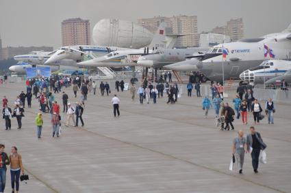 Московская область, Жуковский. На XIII Международном авиационно-космическом салоне МАКС-2017.