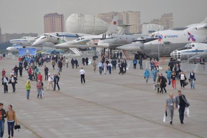 Московская область, Жуковский.  На XIII Международном авиационно-космическом  салоне  МАКС-2017.