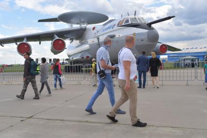 Московская область, Жуковский.  На XIII Международном авиационно-космическом  салоне  МАКС-2017.