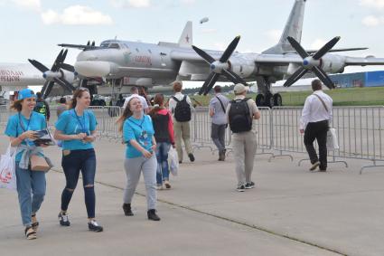 Московская область, Жуковский.  На XIII Международном авиационно-космическом  салоне  МАКС-2017.