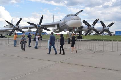 Московская область, Жуковский.  На XIII Международном авиационно-космическом  салоне  МАКС-2017.