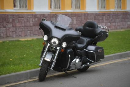 Москва.   Мотоцикл HARLEY DAVIDSON.