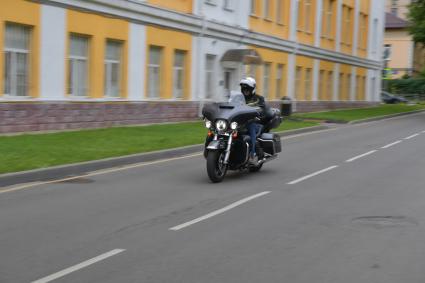 Москва.   Мотоцикл HARLEY DAVIDSON.