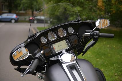 Москва.   Мотоцикл HARLEY DAVIDSON.