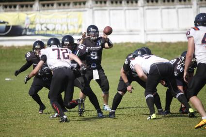 Уфа. Матч по американскому футболу Volga Bowl 2017.