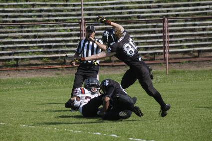 Уфа. Матч по американскому футболу Volga Bowl 2017.