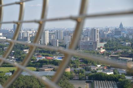 Москва. Смотровая площадка на Останкинской телебашне.