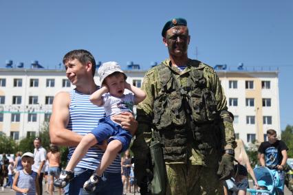 Ставрополь.  Празднование Дня Воздушно-десантных войск России.