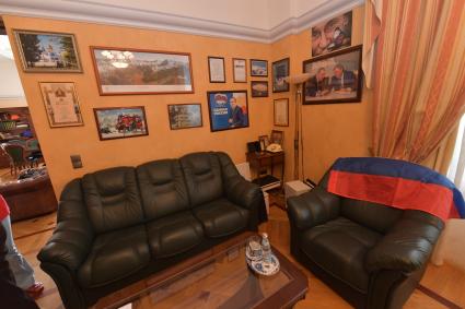Москва. Интерьер рабочего кабинета вице-спикера Госдумы РФ Сергея Неверова в Госдуме.