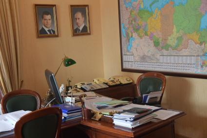 Москва. Рабочий кабинет вице-спикера Госдумы РФ Сергея Неверова в Госдуме.