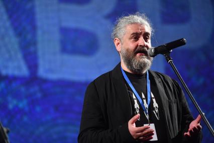Сочи. Режиссер, продюсер, сценарист Андрей Сильвестров во время XXVIII открытого российского кинофестиваля `Кинотавр`.