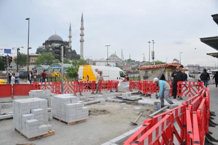 Турция. Повседневная жизнь Стамбула.