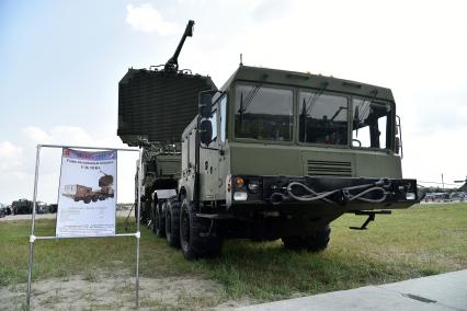 Новосибирск. Радиолакационный комплекс РЛК  91 Н6А на Международном военно-техническом  форуме  `Армия-2017`.