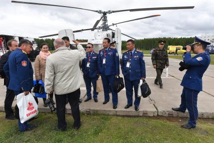 Московская область, Ногинск. Участники Международного салона средств обеспечения безопасности `Комплексная безопасность-2017`.