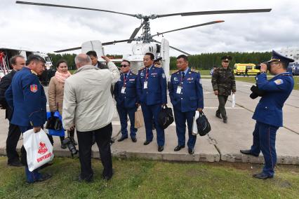 Московская область, Ногинск. Участники  Международного  салона  средств обеспечения безопасности `Комплексная безопасность-2017`.